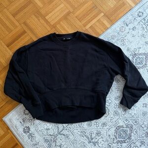 Zara Black Crew Neck Sweater